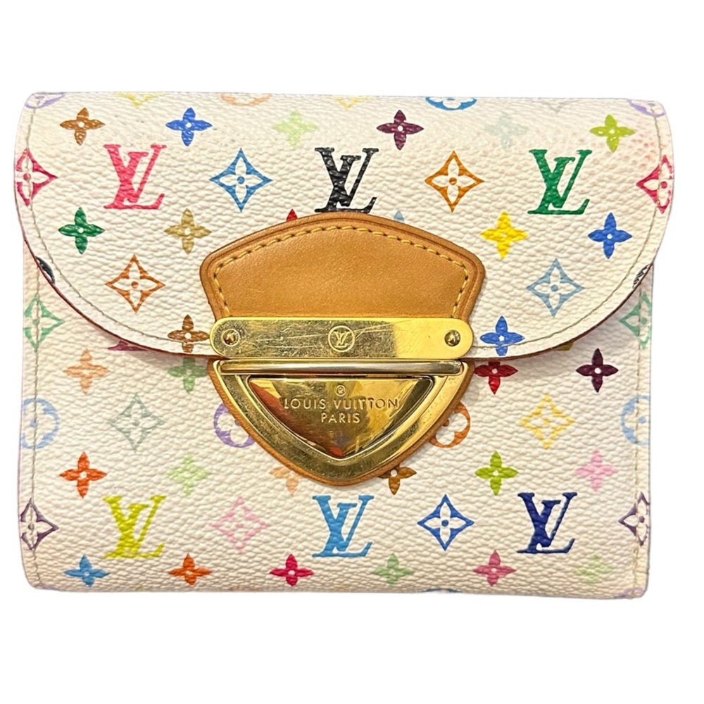 107 Preloved Louis Vuitton Compact Bifold Wallet by T. Murakami